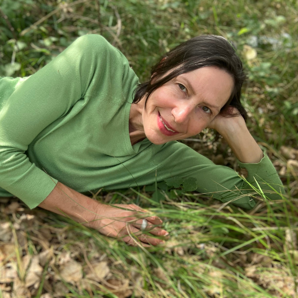 Foto van Goedele van Bioreine in het gras