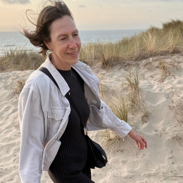Foto van Goedele van Bioreine in het gras